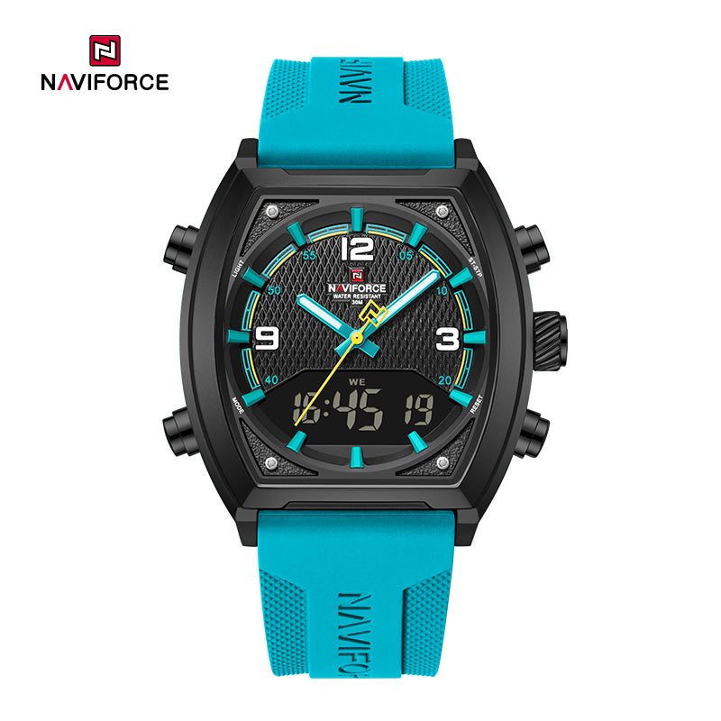 Relógio militar Naviforce: estilo robusto para rotina e aventura