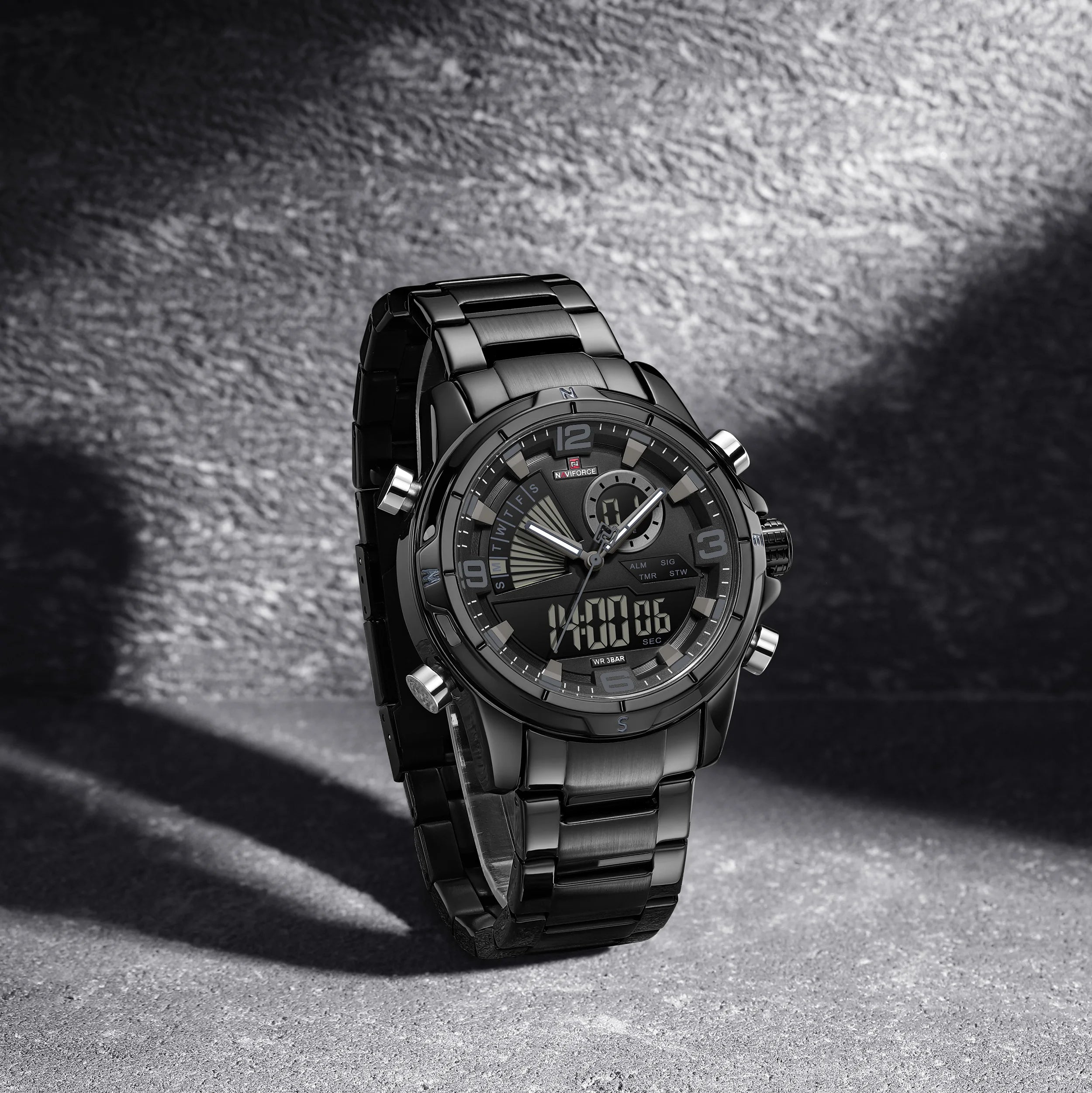 Relógio Naviforce NF9257 Preto Masculino Premium NF9257 - foto 10