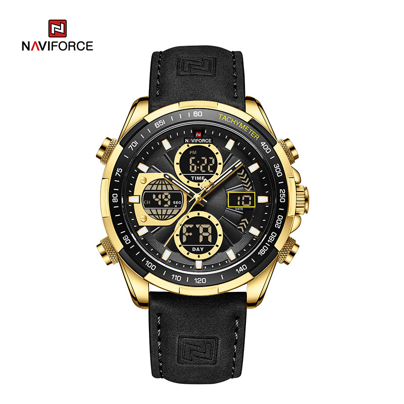 Relógio Naviforce NF9197L Couro Masculino Premium NF9197L - foto principal