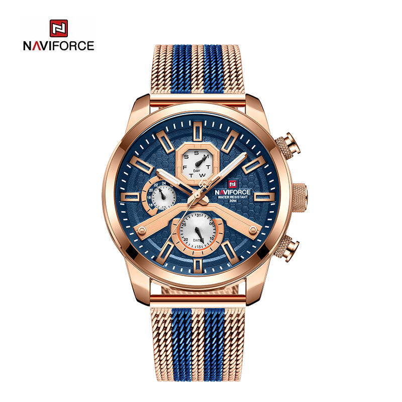Relógio Naviforce NF9211S Aço Masculino Premium NF9211S - foto 5