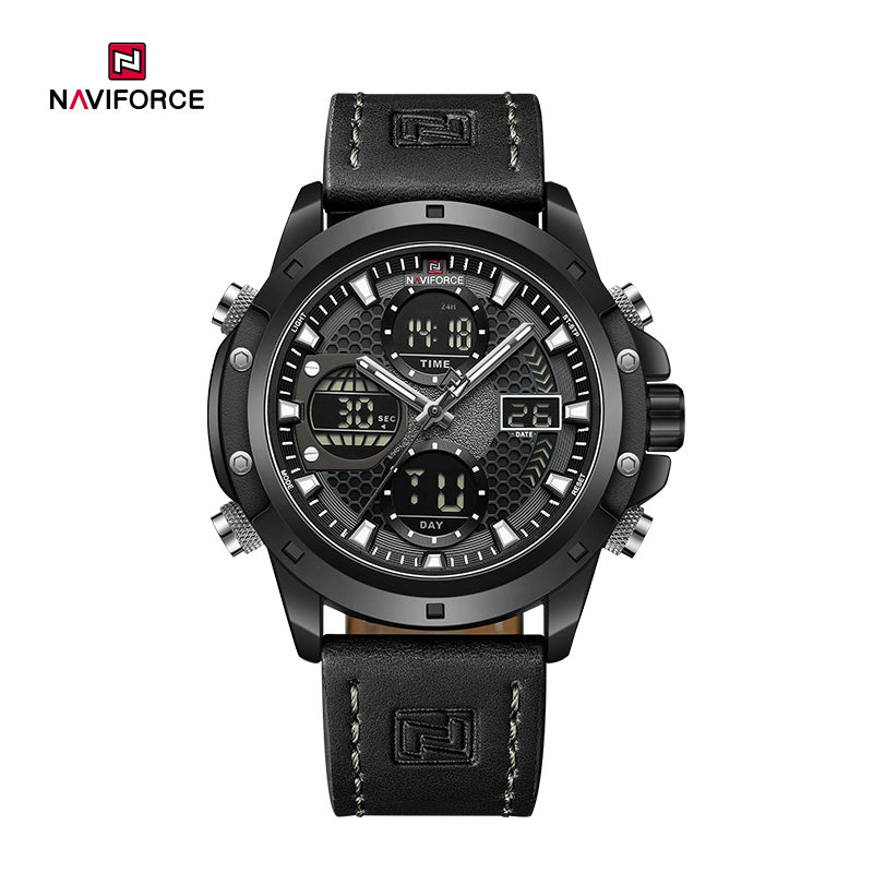 Relógio Naviforce NF9225 Couro Masculino Premium NF9225 - foto 3