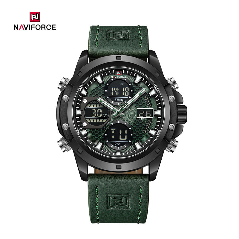 Relógio Naviforce NF9225 Couro Masculino Premium NF9225 - foto 4