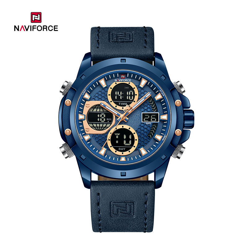 Relógio Naviforce NF9225 Couro Masculino Premium NF9225 - foto 6