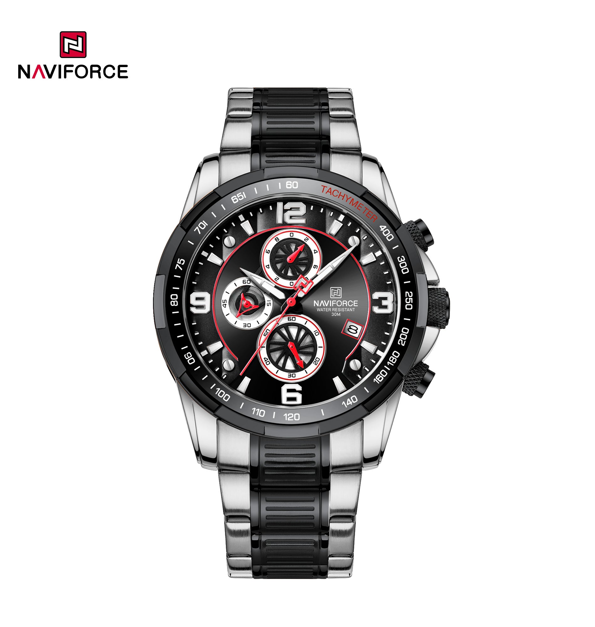 Relógio Naviforce NF8020S Aço Masculino Premium NF8020S - foto principal