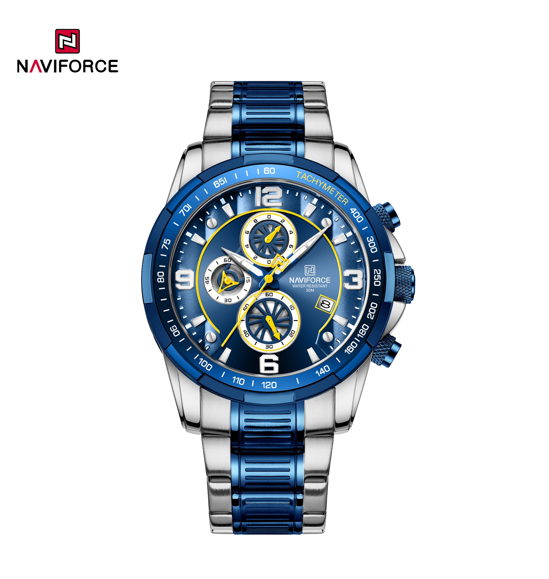 Relógio Naviforce NF8020S Aço Masculino Premium NF8020S - foto 2