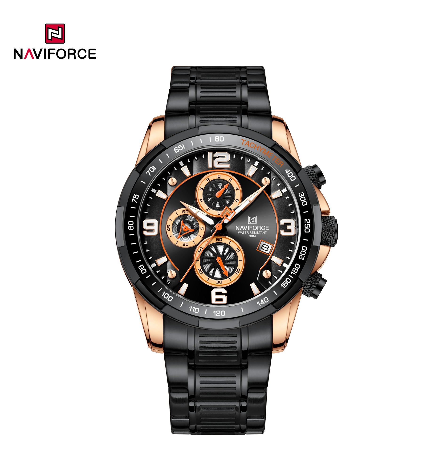 Relógio Naviforce NF8020S Aço Masculino Premium NF8020S - foto 4