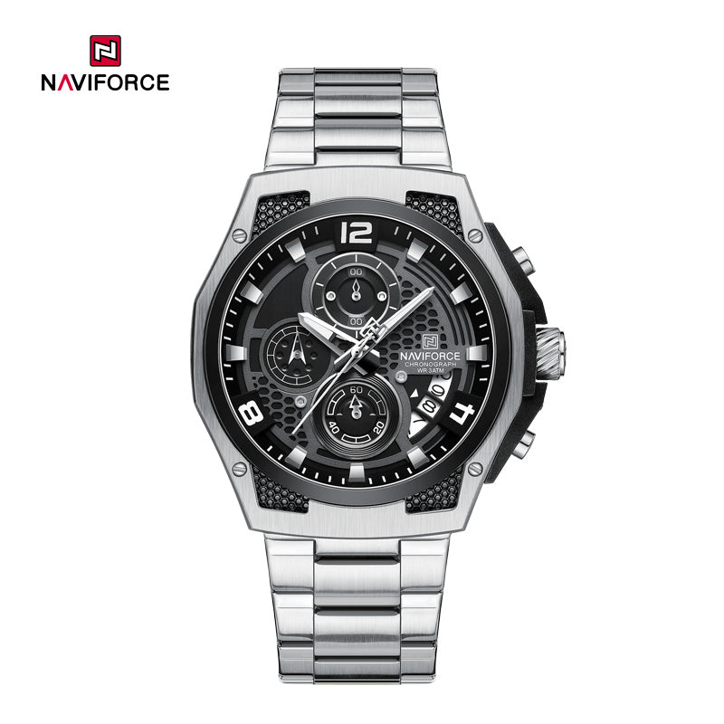 Relógio Naviforce NF8051S Aço Masculino Premium NF8051S - foto 5