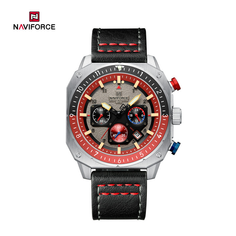 Relógio Naviforce NF8057 Couro Masculino Premium NF8057 - foto 2