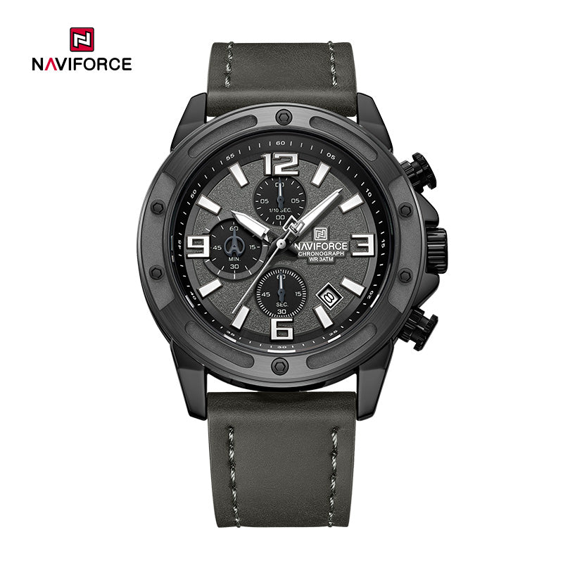 Relógio Naviforce NF8074 Couro Masculino Premium NF8074 - foto 3