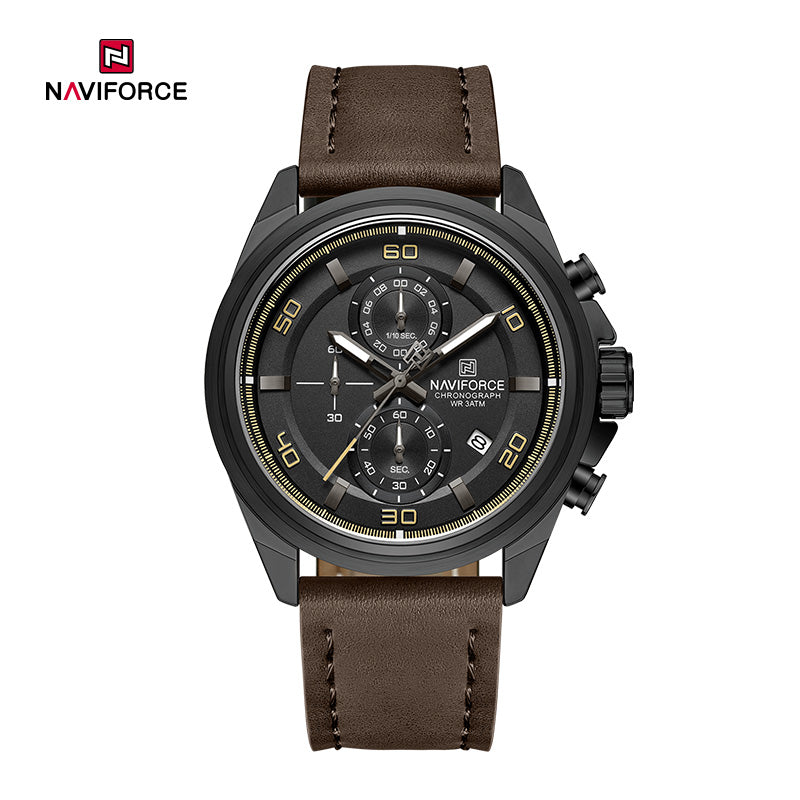Relógio Naviforce NF8075 Couro Masculino Premium NF8075 - foto 8