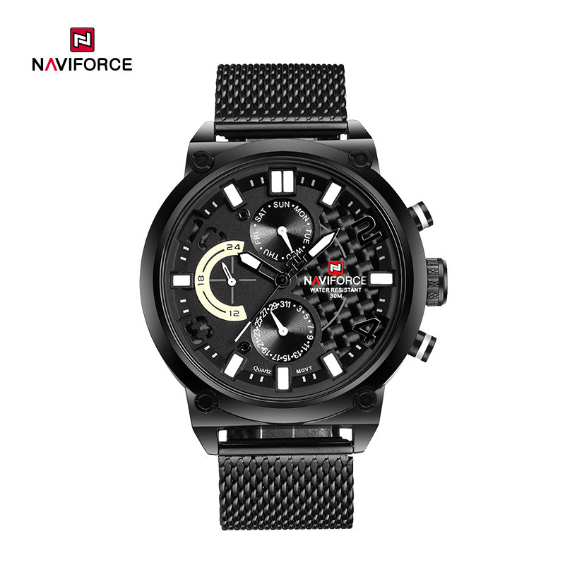 Relógio Naviforce NF9068S Aço Masculino Premium NF9068S - foto principal