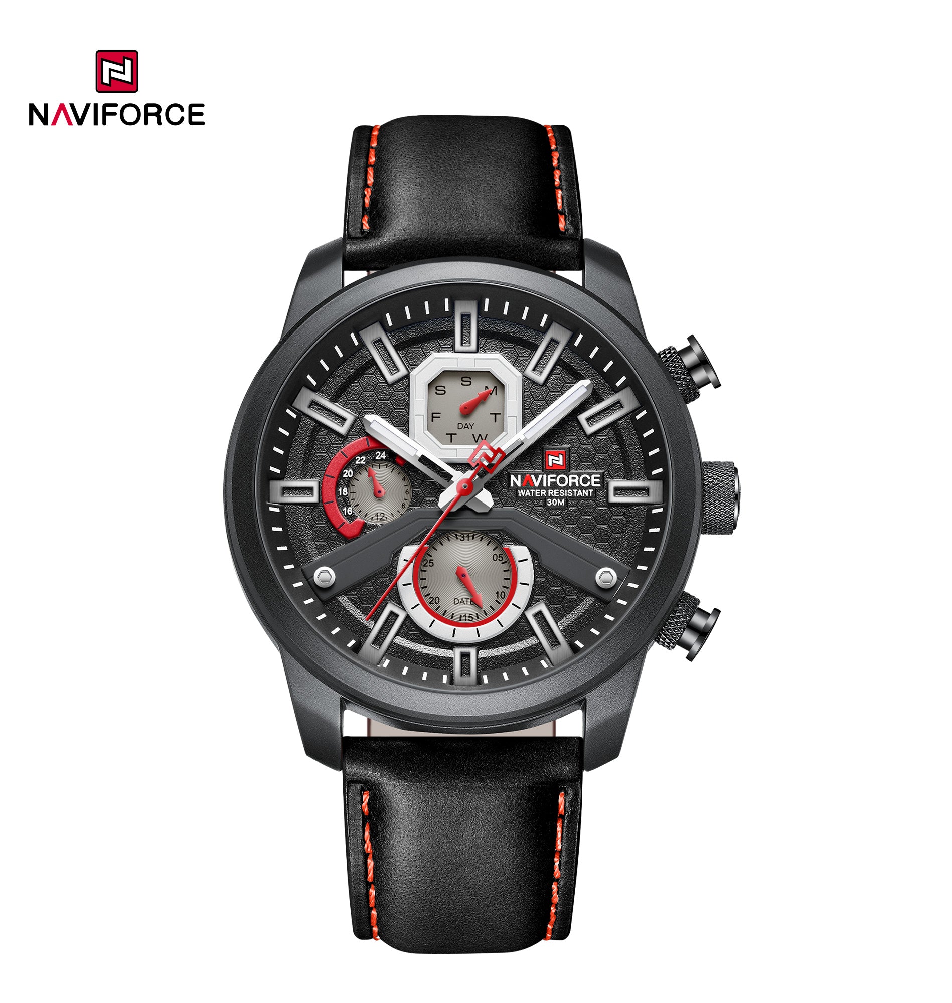 Relógio Naviforce NF9211L Couro Masculino Premium NF9211L - foto principal