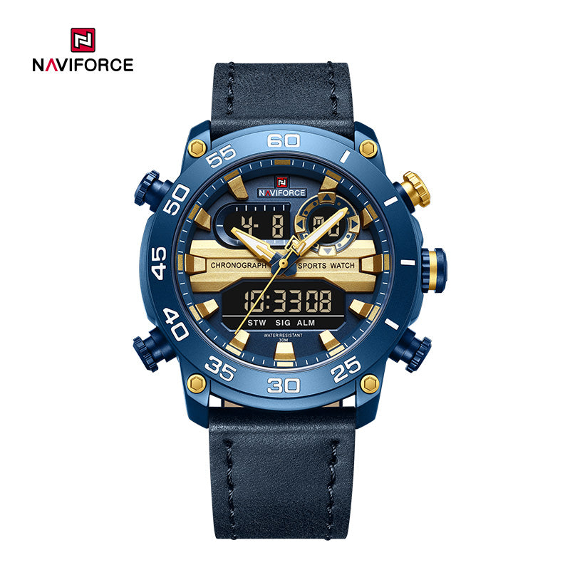 Relógio Naviforce NF9235 Couro Masculino Premium NF9235 - foto 4