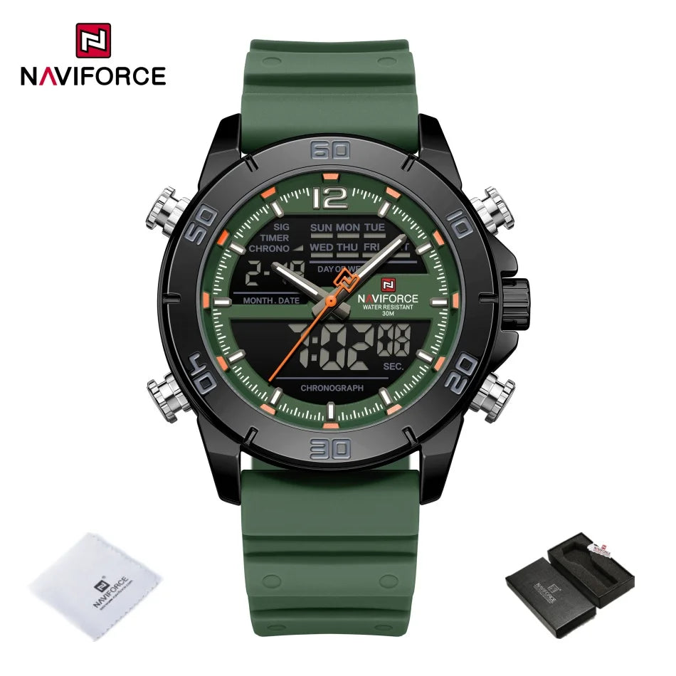 Relógio Naviforce NF9253T Azul Masculino Premium NF9253T - foto 8