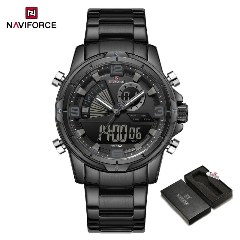 Relógio Naviforce NF9257 Preto Masculino Premium NF9257 - foto principal