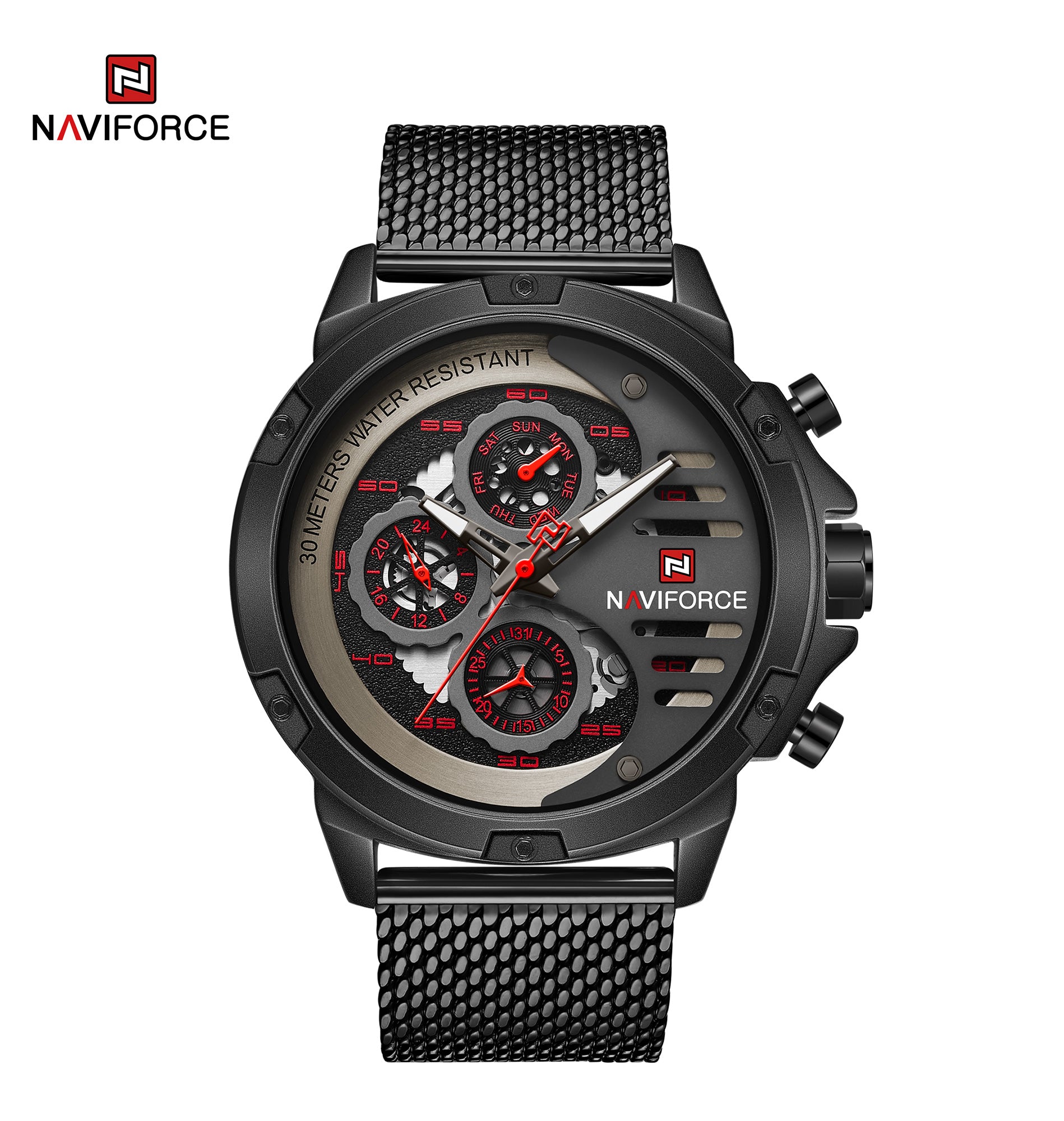 Relógio Naviforce NF9110S Aço Masculino Premium NF9110S - foto 2