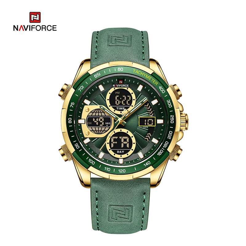 Relógio Naviforce NF9197L Couro Masculino Premium NF9197L - foto 2