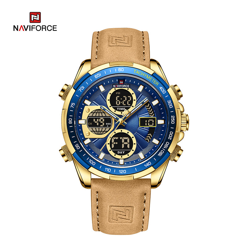 Relógio Naviforce NF9197L Couro Masculino Premium NF9197L - foto 3