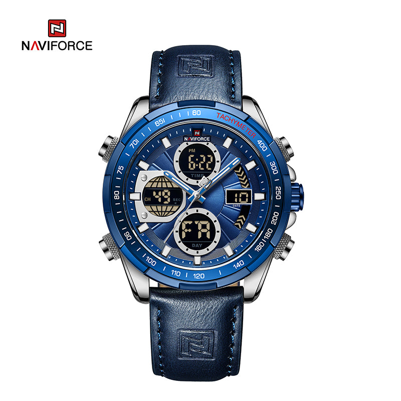 Relógio Naviforce NF9197L Couro Masculino Premium NF9197L - foto 5