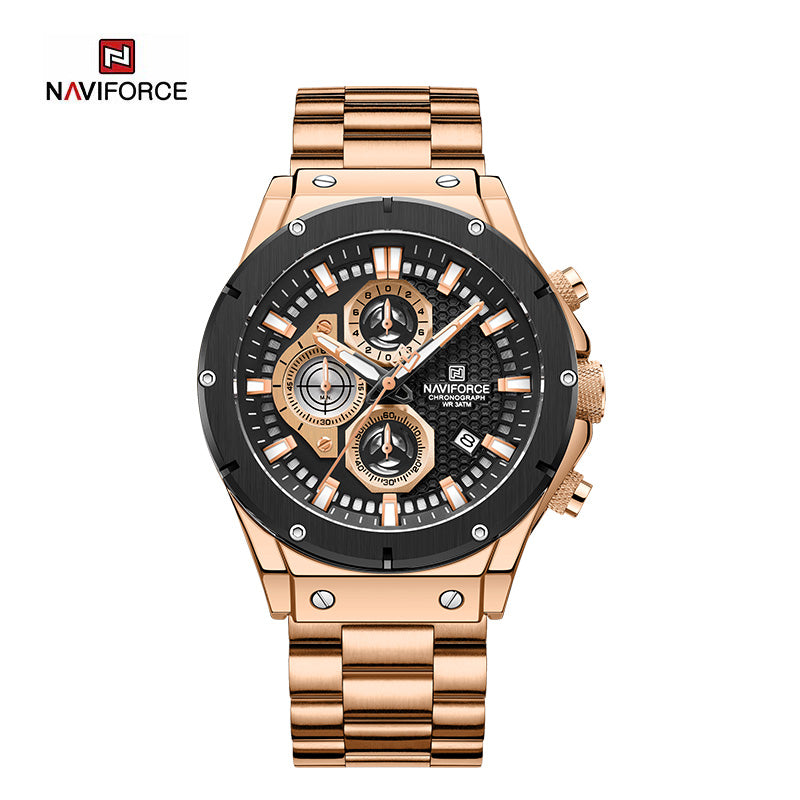 Relógio Naviforce NF8026 Aço Masculino Premium NF8026 - foto principal