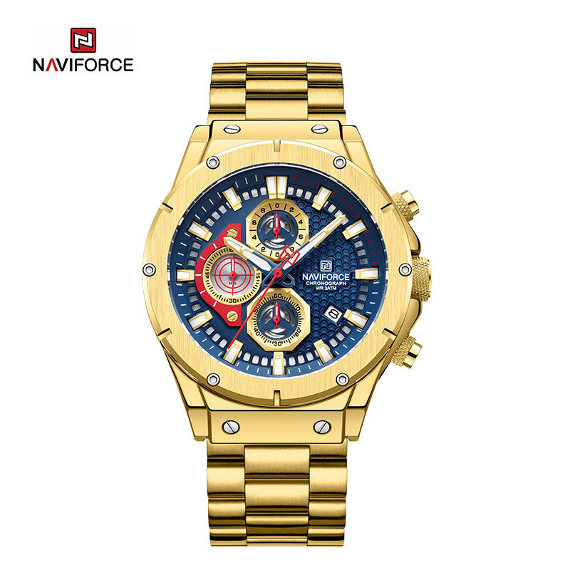Relógio Naviforce NF8026 Aço Masculino Premium NF8026 - foto 3