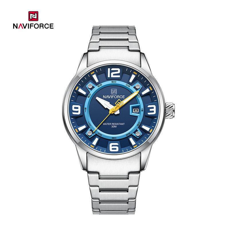 Relógio Naviforce NF8044 Aço Masculino Premium NF8044 - foto 3