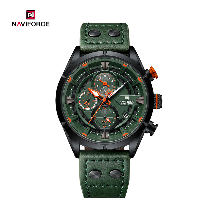 Relógio Naviforce NF8045 Couro Masculino Premium NF8045 - foto 3