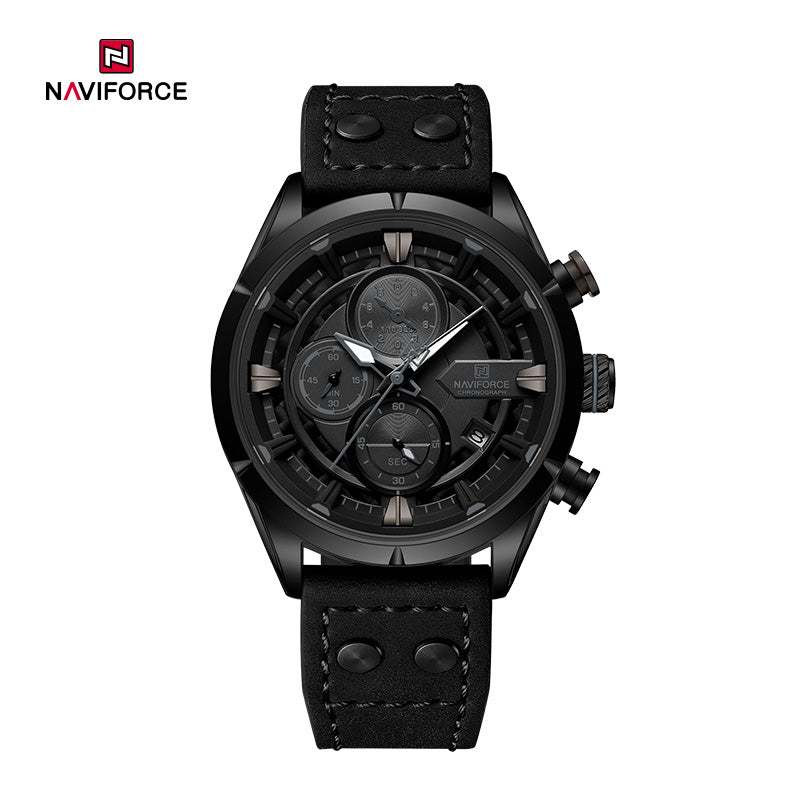 Relógio Naviforce NF8045 Couro Masculino Premium NF8045 - foto 4