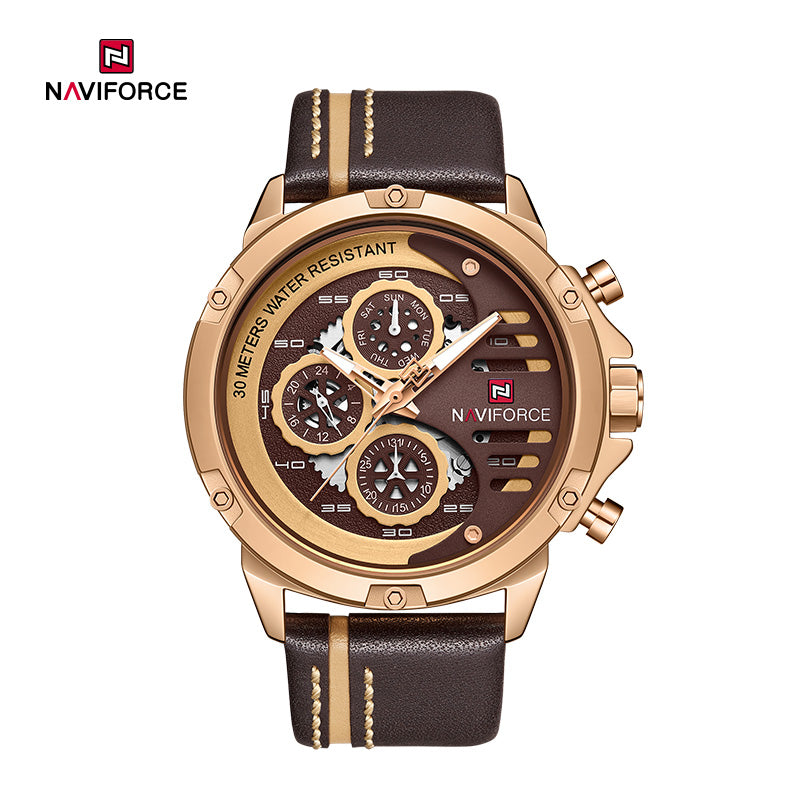 Relógio Naviforce NF9110L Aço Masculino Premium NF9110L - foto principal