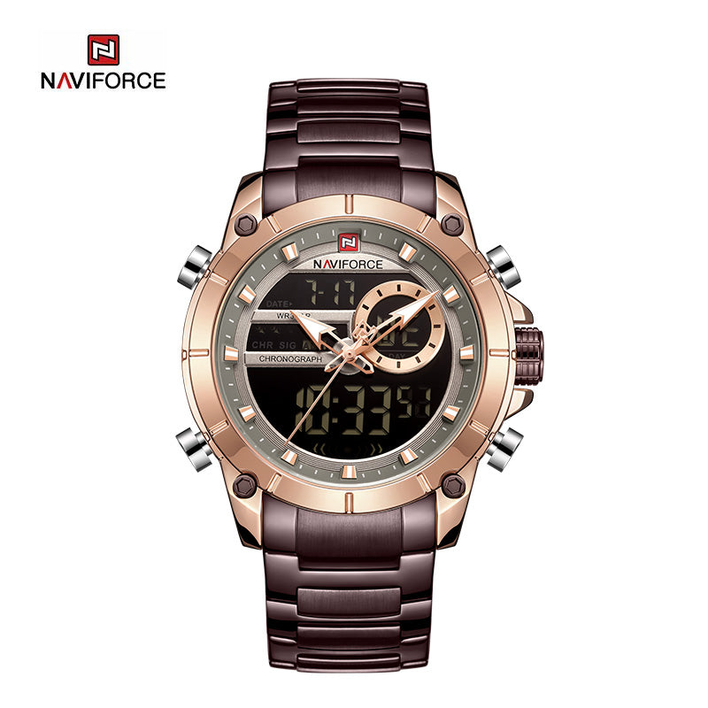 Relógio Naviforce NF9163 Aço Masculino Premium NF9163 - foto 4
