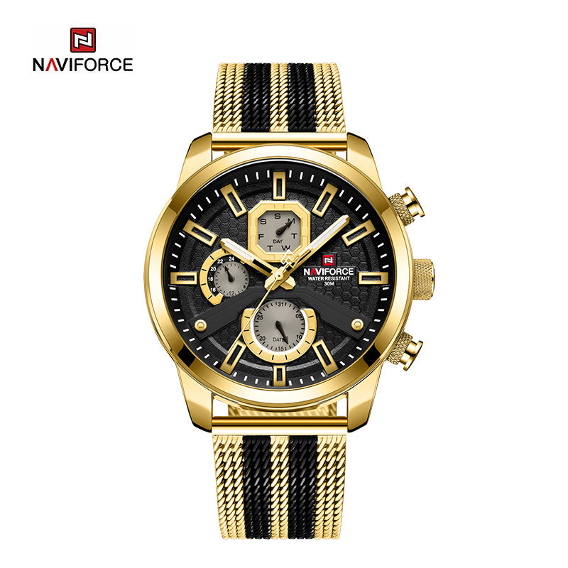 Relógio Naviforce NF9211S Aço Masculino Premium NF9211S - foto principal