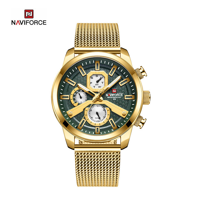 Relógio Naviforce NF9211S Aço Masculino Premium NF9211S - foto 6