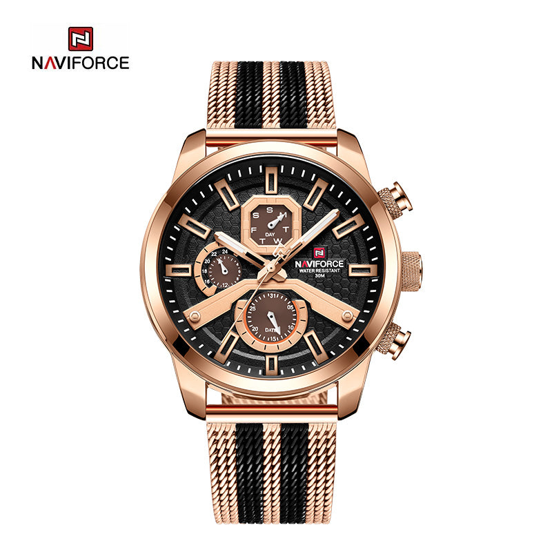 Relógio Naviforce NF9211S Aço Masculino Premium NF9211S - foto 7