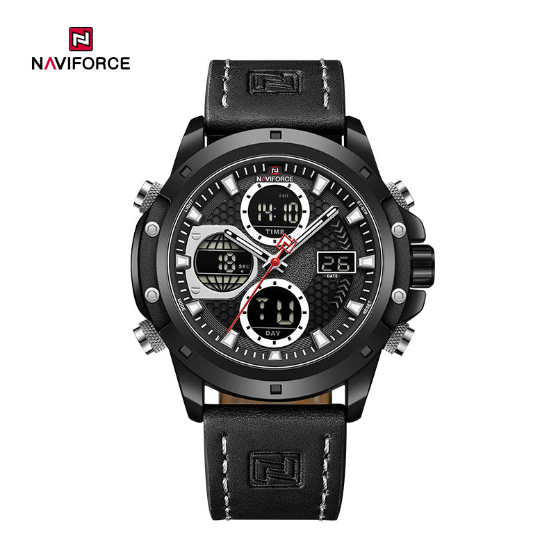 Relógio Naviforce NF9225 Couro Masculino Premium NF9225 - foto principal