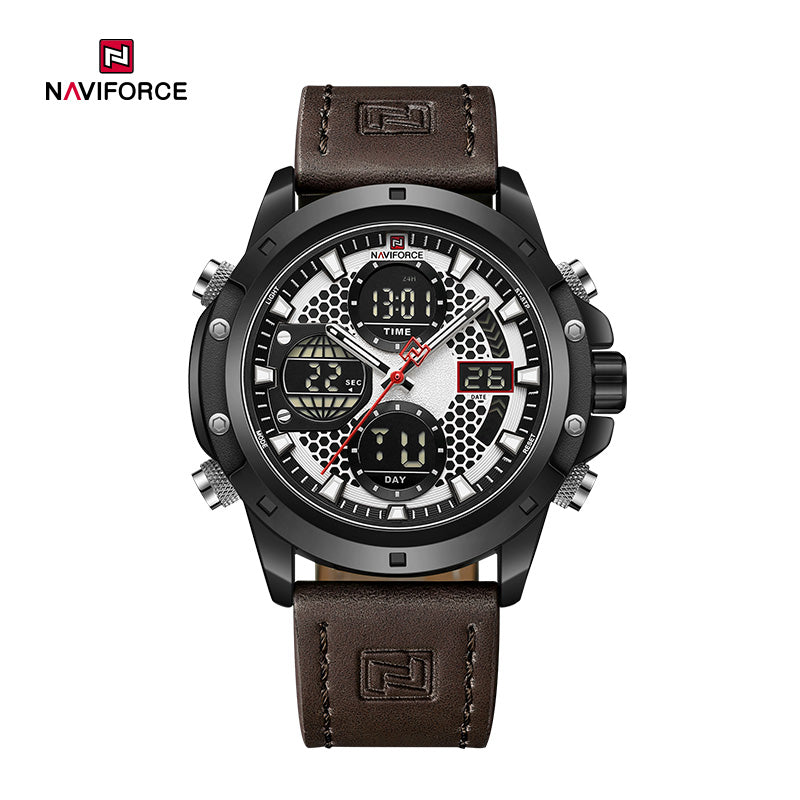 Relógio Naviforce NF9225 Couro Masculino Premium NF9225 - foto 2