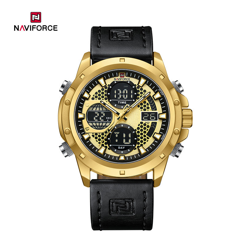 Relógio Naviforce NF9225 Couro Masculino Premium NF9225 - foto 7