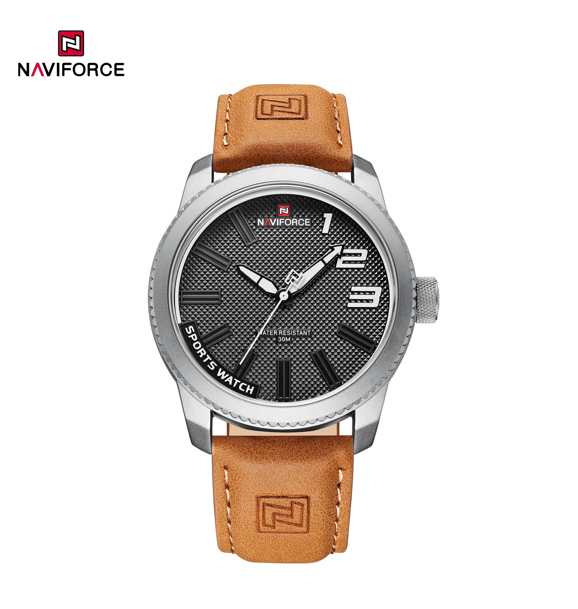 Relógio Naviforce NF9202L Couro Masculino Premium NF9202L - foto 3