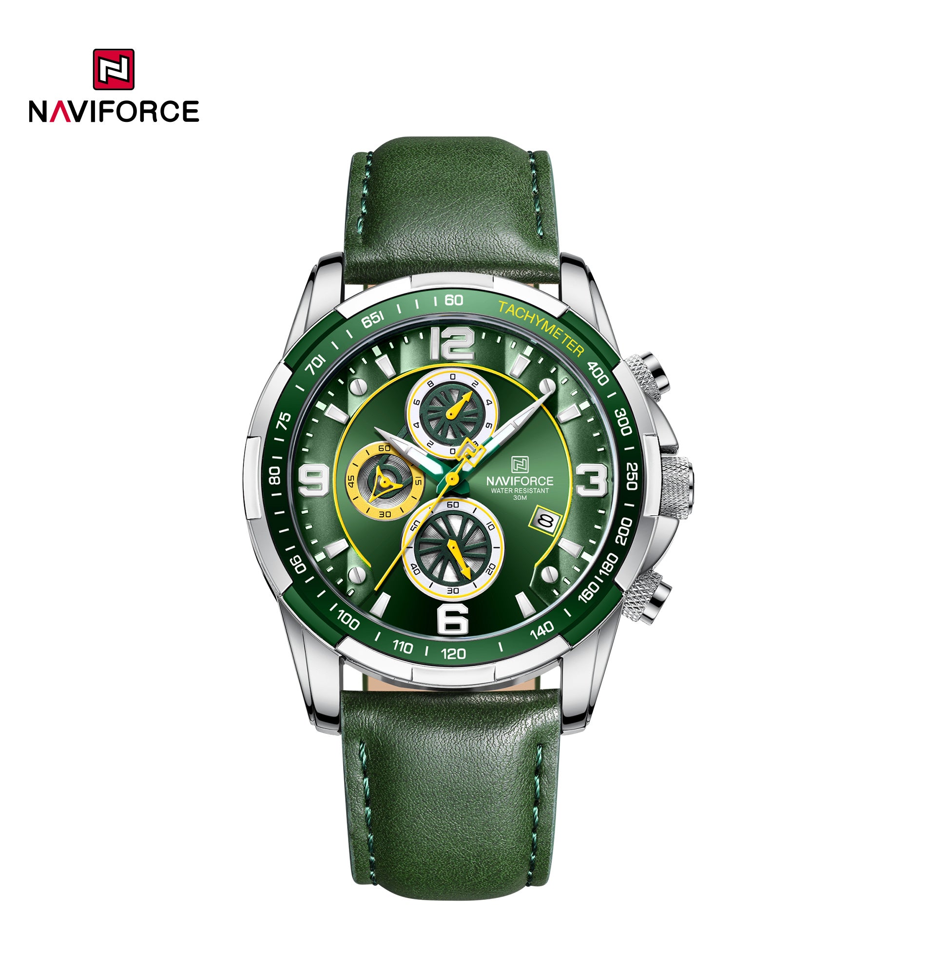 Relógio Naviforce NF8020L Couro Masculino Premium NF8020L - foto principal