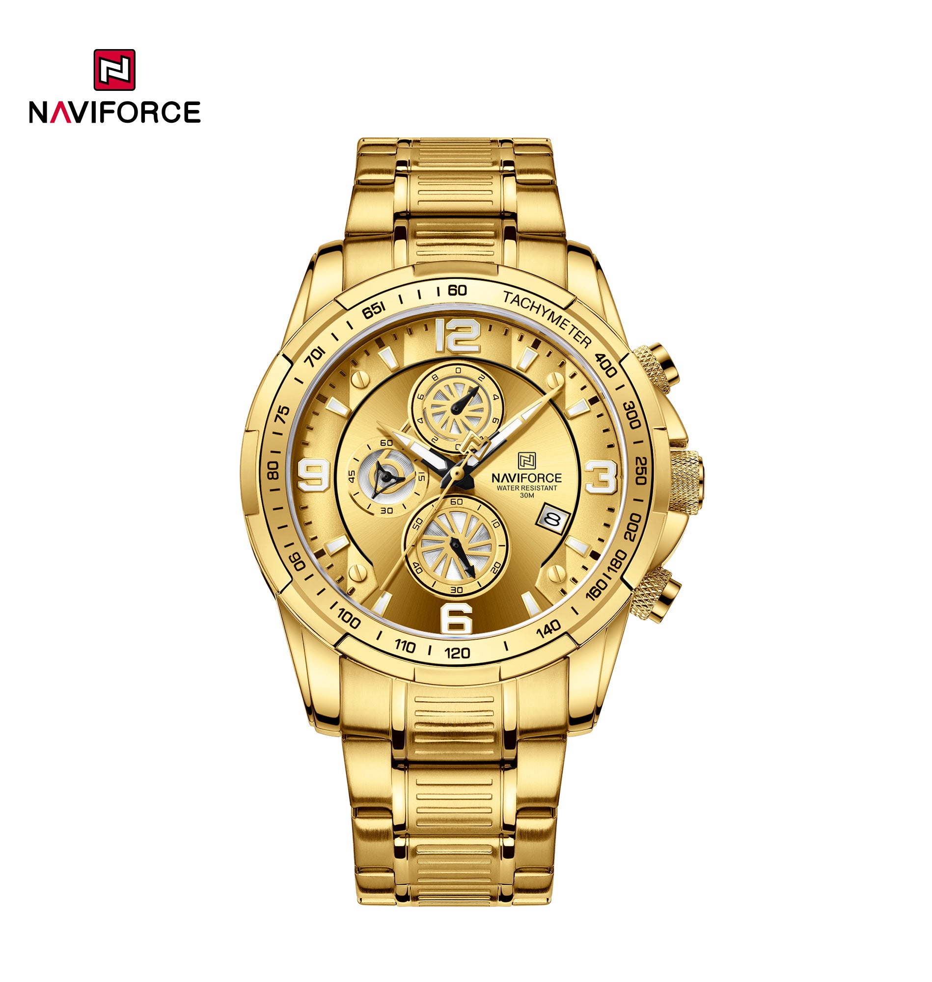 Relógio Naviforce NF8020S Aço Masculino Premium NF8020S - foto 5