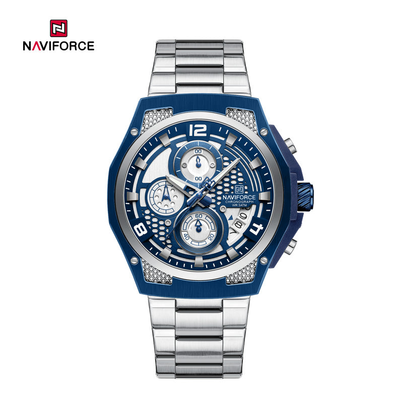 Relógio Naviforce NF8051S Aço Masculino Premium NF8051S - foto principal