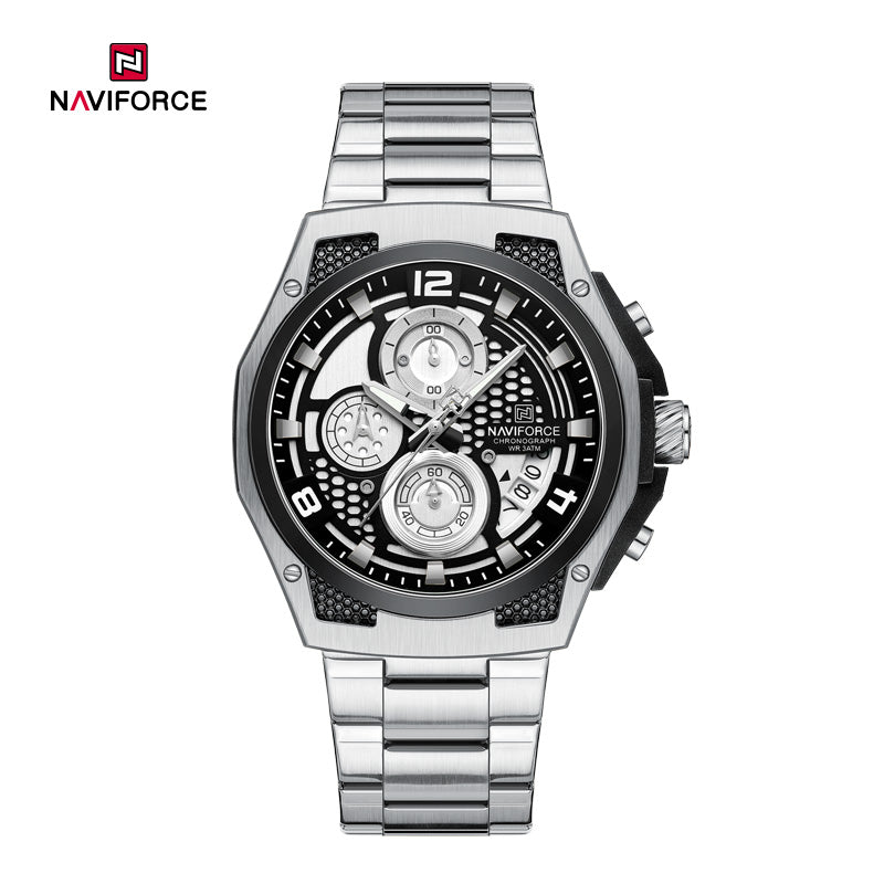 Relógio Naviforce NF8051S Aço Masculino Premium NF8051S - foto 2