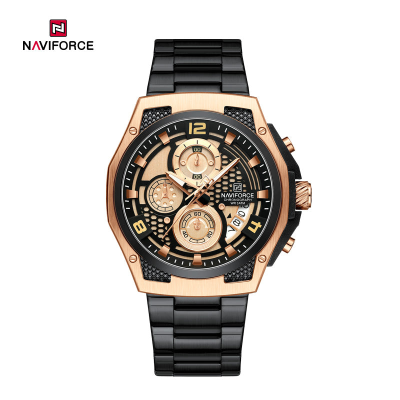 Relógio Naviforce NF8051S Aço Masculino Premium NF8051S - foto 4