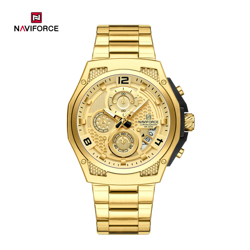 Relógio Naviforce NF8051S Aço Masculino Premium NF8051S - foto 6