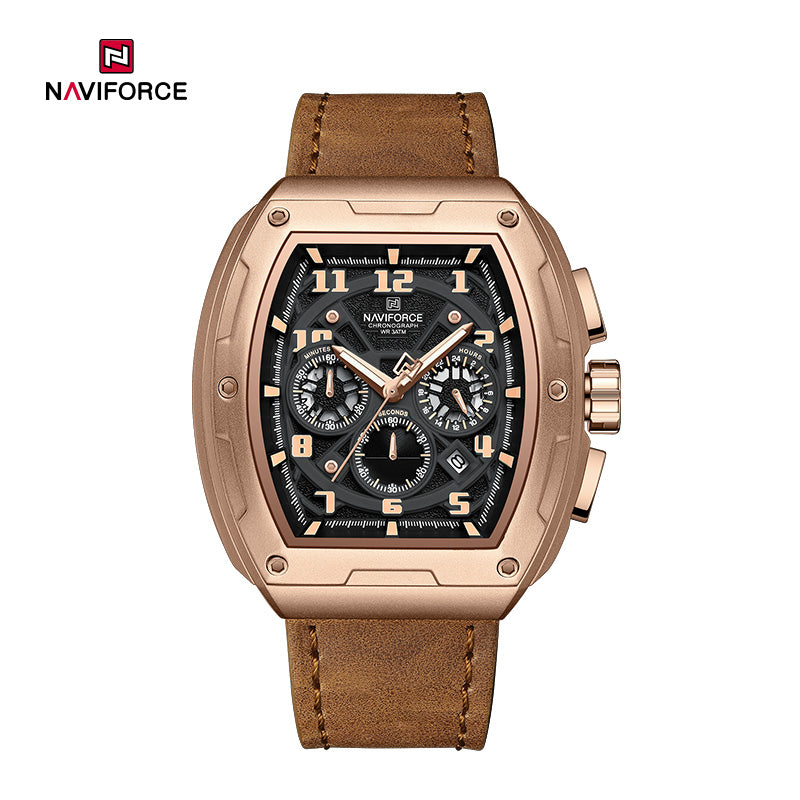 Relógio Naviforce NF8053 Couro Masculino Premium NF8053 - foto 2