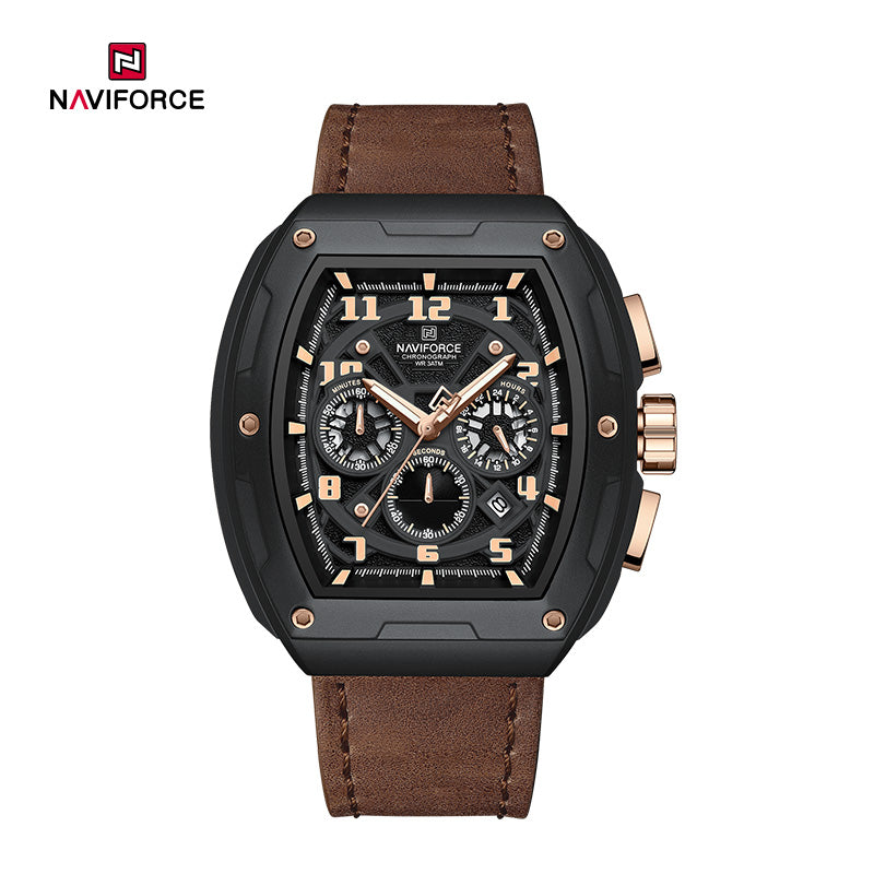 Relógio Naviforce NF8053 Couro Masculino Premium NF8053 - foto 3