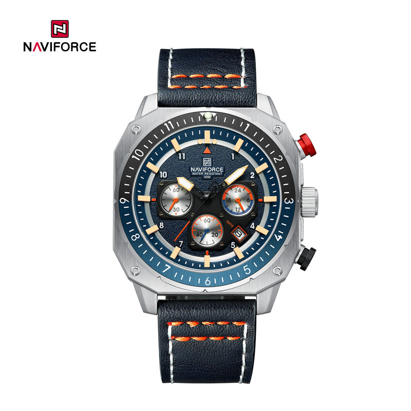 Relógio Naviforce NF8057 Couro Masculino Premium NF8057 - foto 4
