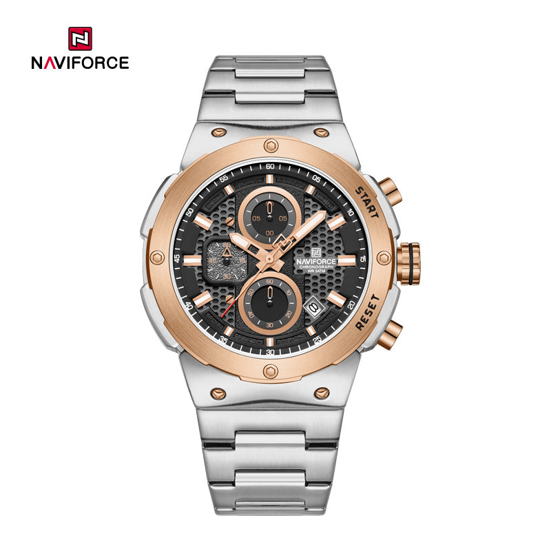 Relógio Naviforce NF8072 Aço Masculino Premium NF8072 - foto 3
