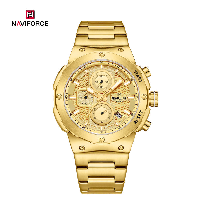 Relógio Naviforce NF8072 Aço Masculino Premium NF8072 - foto 5
