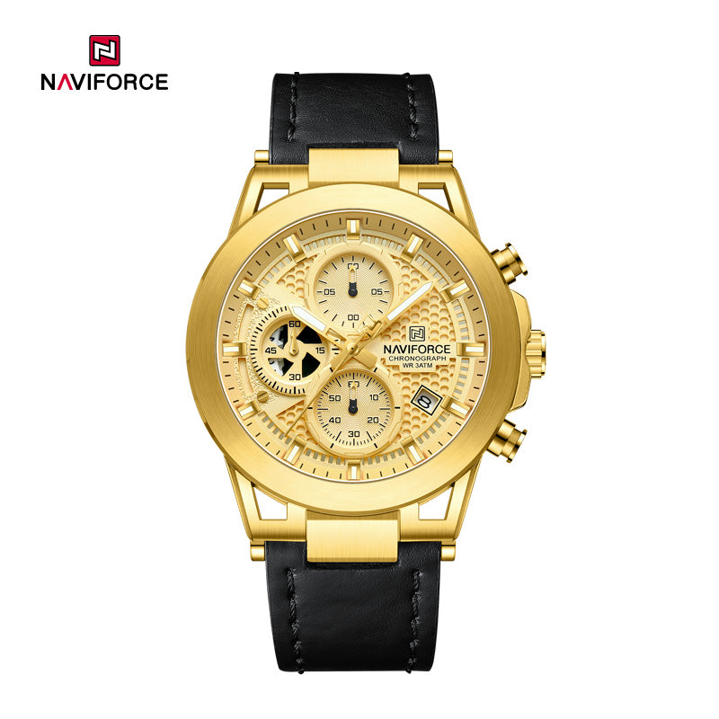 Relógio Naviforce NF8073 Couro Masculino Premium NF8073 - foto 2