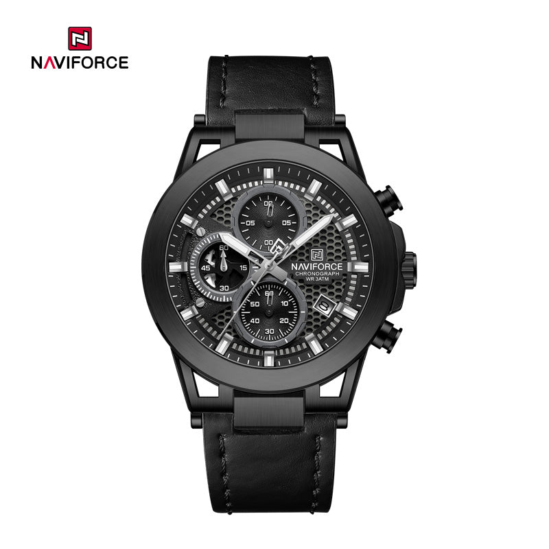 Relógio Naviforce NF8073 Couro Masculino Premium NF8073 - foto 8